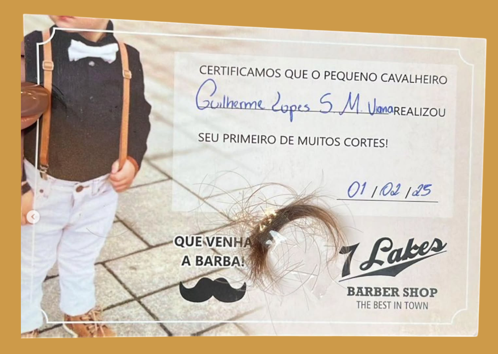 Certificado de Primeiro Corte